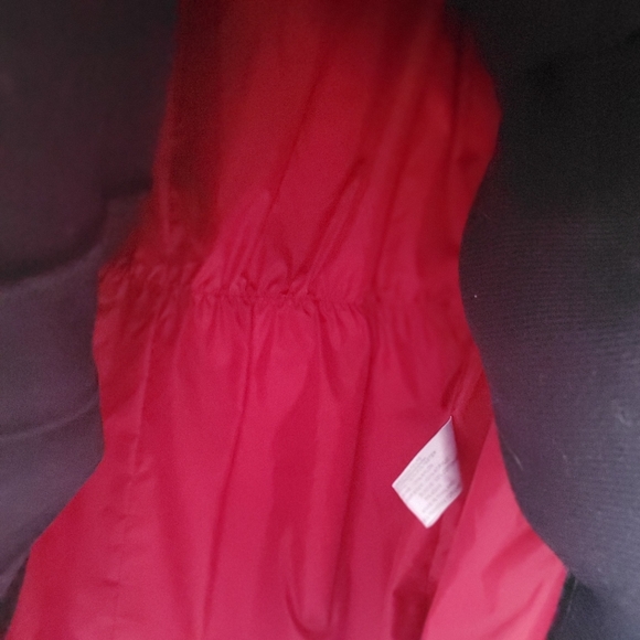 Gallery Women's Red Soft Shell Coat Removable Lining & Hood Sz L Casual Outdoor - Picture 14 of 15